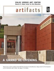 A GrAnd re-OpeninG - Palos Verdes Art Center