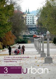 Urban september 2008 - Javni holding Ljubljana