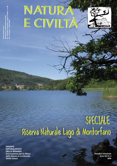Scarica la rivista in formato PDF - Gruppo Naturalistico della Brianza
