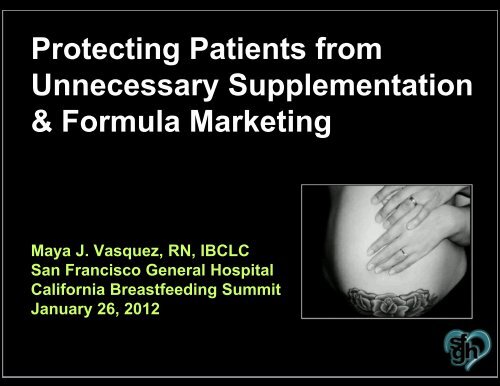 Maya Vasquez, RN, IBCLC - California Breastfeeding Coalition