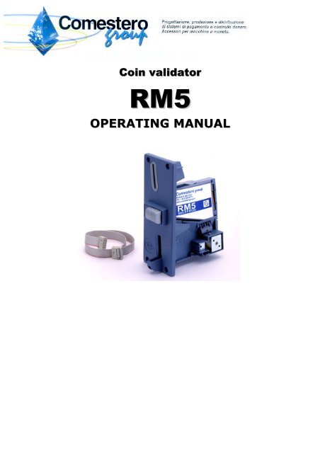 RM5 Coin Mechanism Manual