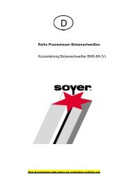 Reihe Praxiswissen BolzenschweiÃen ... - Soyer-shop.de