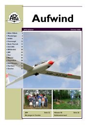 Aufwind - Akademische Fluggruppe Zürich
