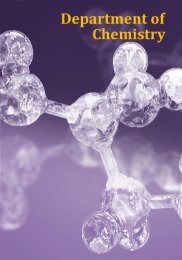 Chemistry PDF - Chemistry Department