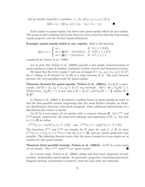 Copulas: a Review and Recent Developments (2007)