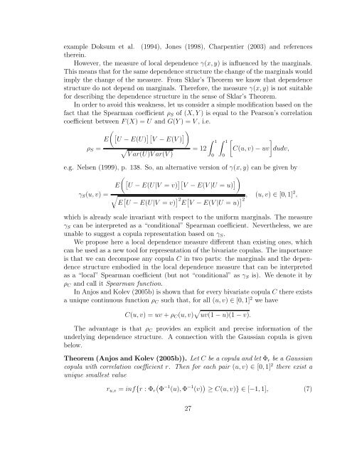 Copulas: a Review and Recent Developments (2007)