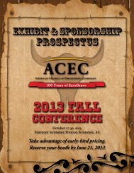 exhibit & sponsorship prospectus - American Council of Engineering ...
