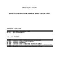 Costruzione di edifici e lavori di manutenzione edile - Agenzia delle ...