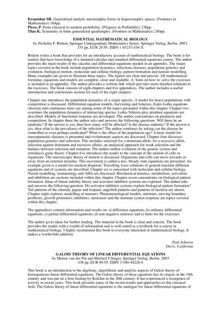 newsletter - New Zealand Mathematical Society