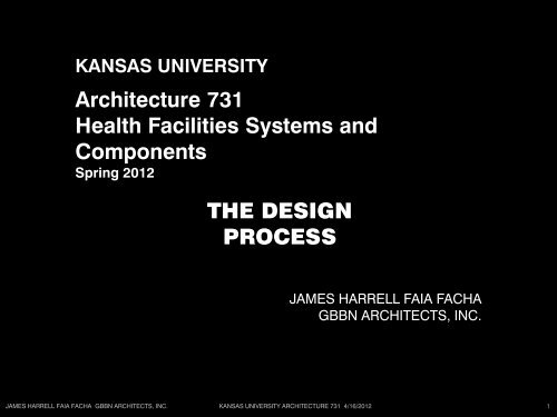 KU Presentation - GBBN architects