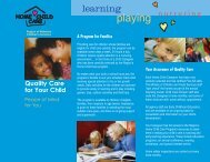 Home Child Care Parent Brochure - Social Services - Region of ...