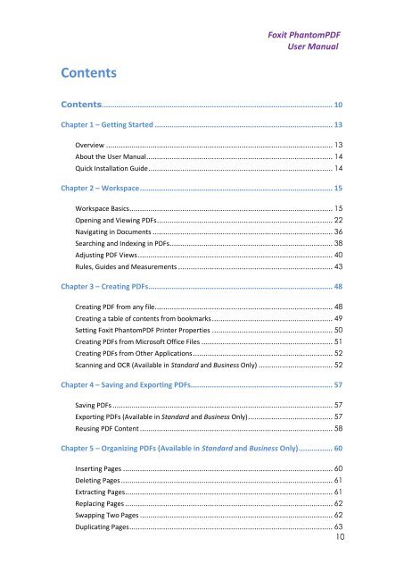 Foxit PhantomPDF User Manual - Parent Directory