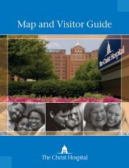 Map and Visitor Guide - The Christ Hospital