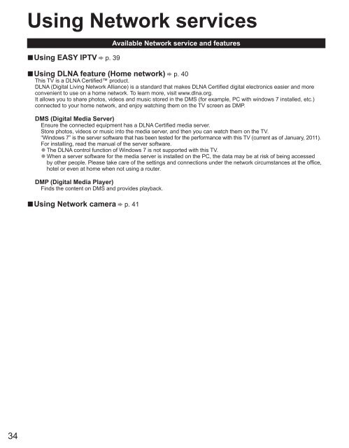 MANUAL DE USUARIO DE TC-P42X3M(es) - Panasonic