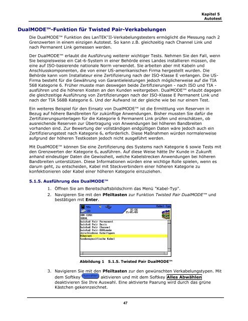 LanTEKÂ® II Serie Handbuch