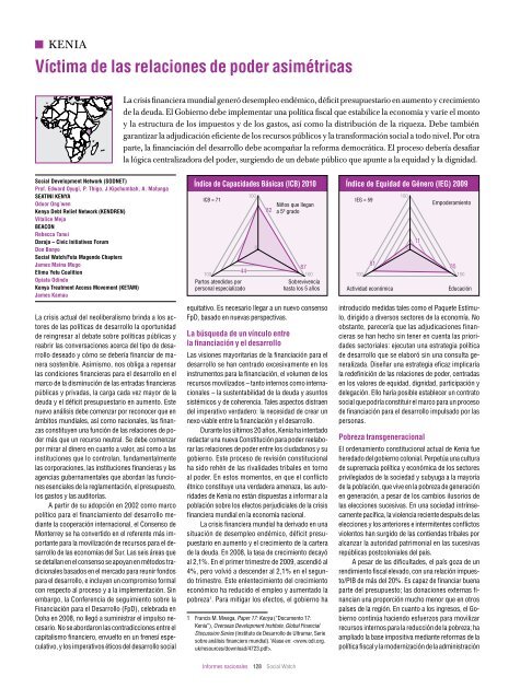 víctima de las relaciones de poder asimétricas - Social Watch