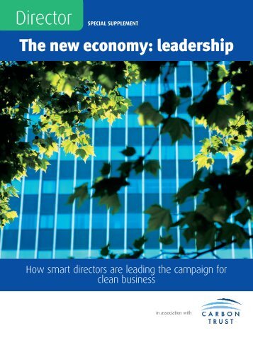 The new economy: leadership
