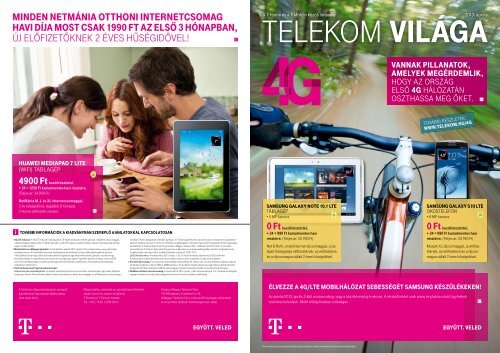 Telekom vilÃ¡ga 2013. Ã¡prilis - T-Mobile