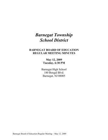 Barnegat Township School District