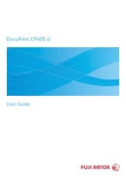 DocuPrint P455d Brochure - Fuji Xerox Printers