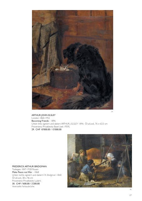 Auktionskatalog 2010 (2'853 kB - pdf) - Galerie Gloggner Luzern