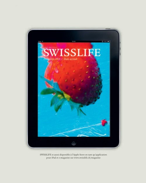 Magazine SWISSLIFE Printemps 2011