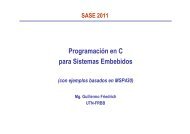 ProgramaciÃ³n en C para Sistemas Embebidos - Simposio Argentino ...