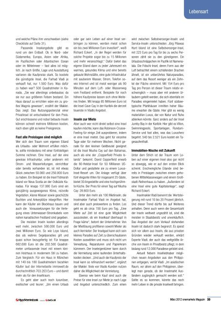 onemarkets Magazin 03/2012 - Infoboard