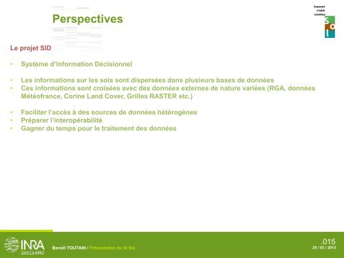 Inventaire, Gestion et Conservation des Sols