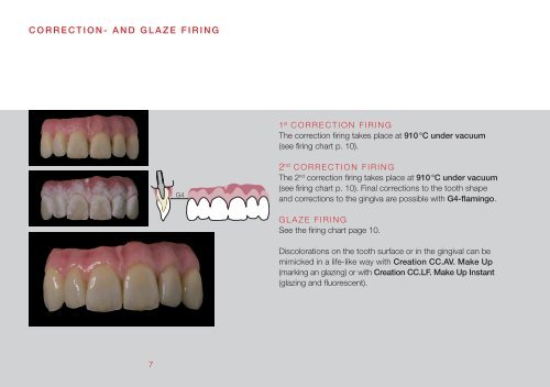 instructions for use creation classic gingiva ceramics - Jensen Dental
