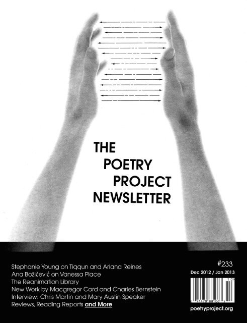 Download PDF - The Poetry Project