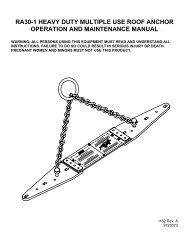 I182 RA30 Roof Anchor Rev A.pdf - Miller Fall Protection