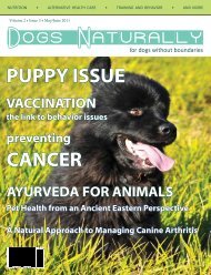 Volume 2 • Issue 3 • May/June 2011 Dogs