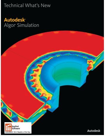 AutoCAD Inventor Simulation 2012 Technical ... - Applied Software