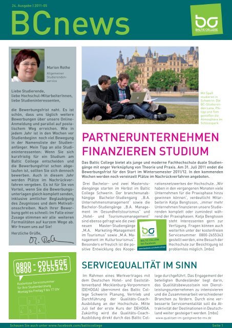 BCnews zum Herunterladen - Baltic College