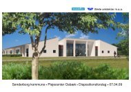 Sønderborg kommune • Plejecenter Osbæk • Dispositionsforslag ...