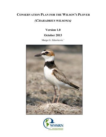 Version 1.0 October 2013 - Western Hemisphere Shorebird Reserve ...