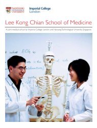 Lee Kong Chian School of Medicine - Imperial College London