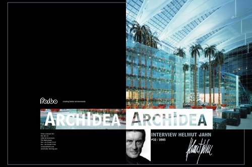 INTERVIEW HELMUT JAHN - ArchIdea