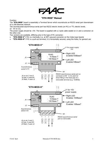 ETH-MOD.pdf - FAAC