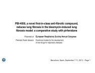 PBI-4050, a novel first-in-class anti-fibrotic compound, reduces lung ...