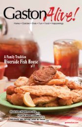 Riverside Fish House - Gaston Alive Magazine