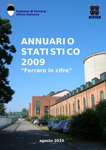 ANNUARIO STATISTICO 2009 - Comune di Ferrara
