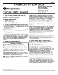 material safety data sheet turflon* ester herbicide - LoveArboreal.com