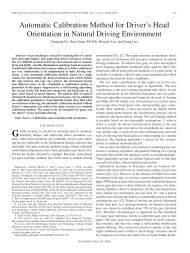 Automatic Calibration Method for Driver's Head ... - IEEE Xplore