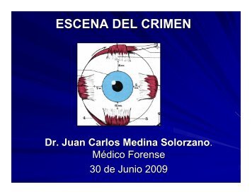 ESCENA DEL CRIMEN - Poder Judicial