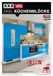 XXXL KÃƒÂœCHENBLÃƒÂ–CKE - XXXLutz