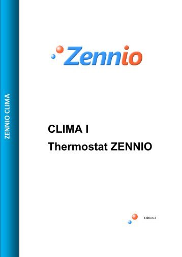 CLIMA I Thermostat ZENNIO