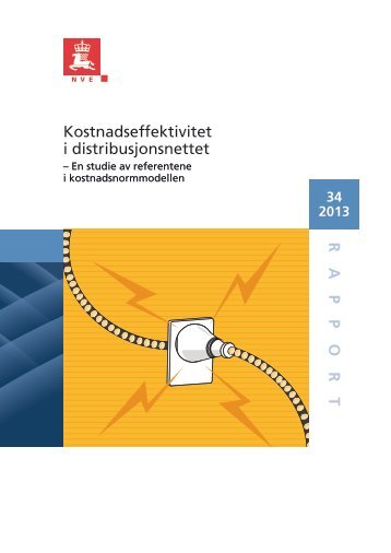 RAPPOR T Kostnadseffektivitet i distribusjonsnettet