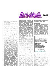 75 Jahre Verbundenheit mit dem Borri - Borromäum